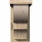 Ekena Millwork Ridgewood Rough Sawn Corbel w/Backplate, Douglas Fir, 6"W x 12"D x 12"H COR06X12X12RID01RDF - alternate 4